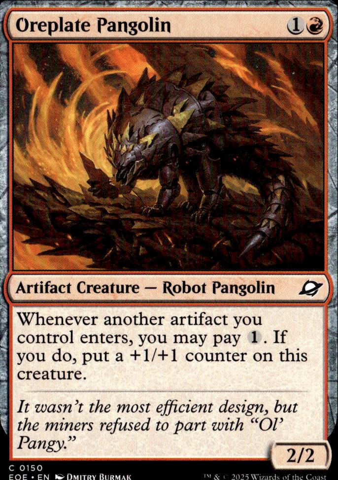 Oreplate Pangolin