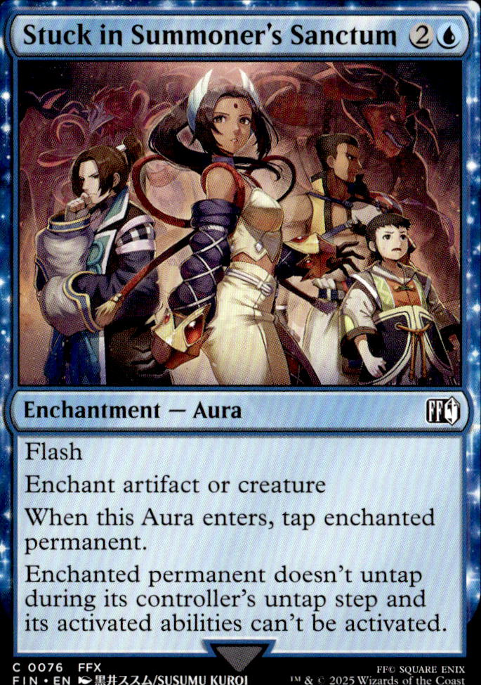 Stuck in Summoner's Sanctum