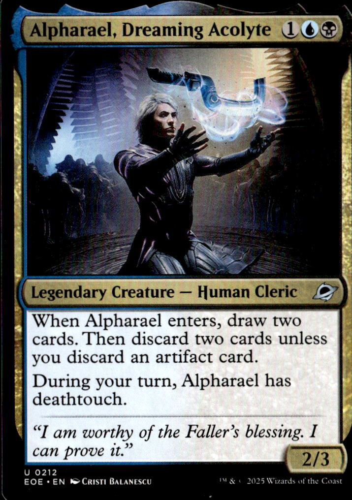 Alpharael, Dreaming Acolyte