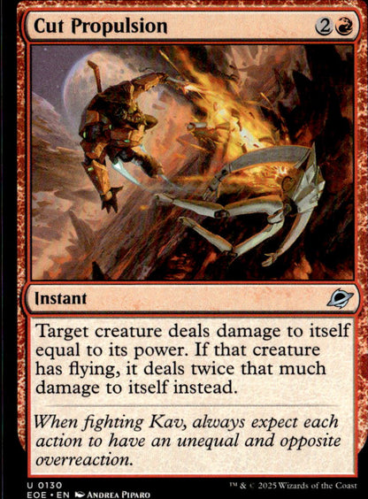 Cut Propulsion | Near Mint / English / Normal