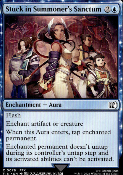 Stuck in Summoner's Sanctum