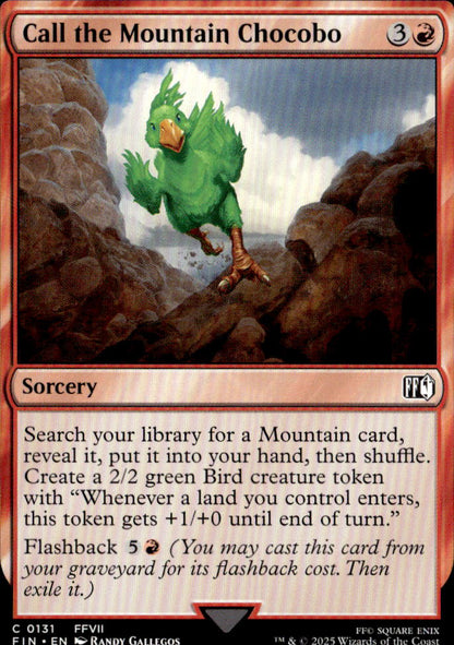 Call the Mountain Chocobo