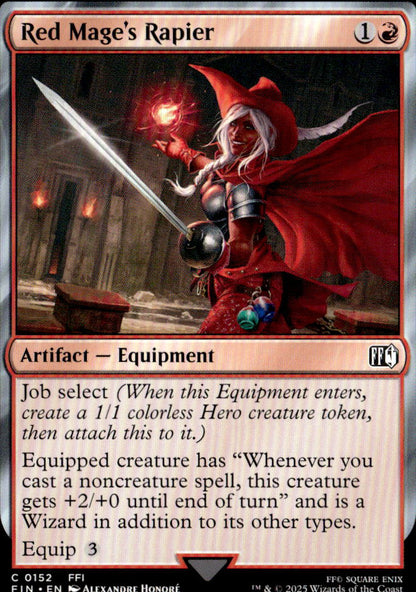 Red Mage's Rapier | Near Mint / English / Normal