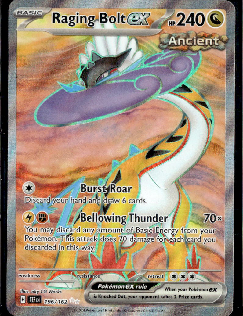 Raging Bolt ex - 196/162