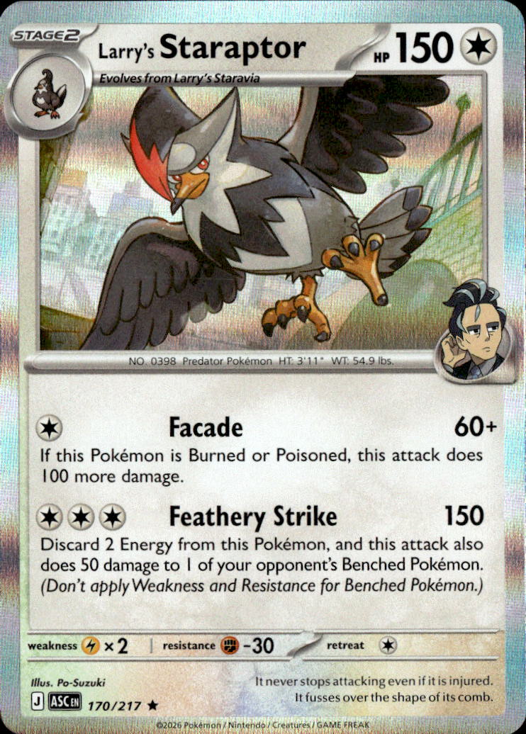 Larry's Staraptor - 170/217