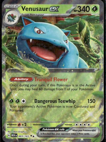 Venusaur ex - 003/165