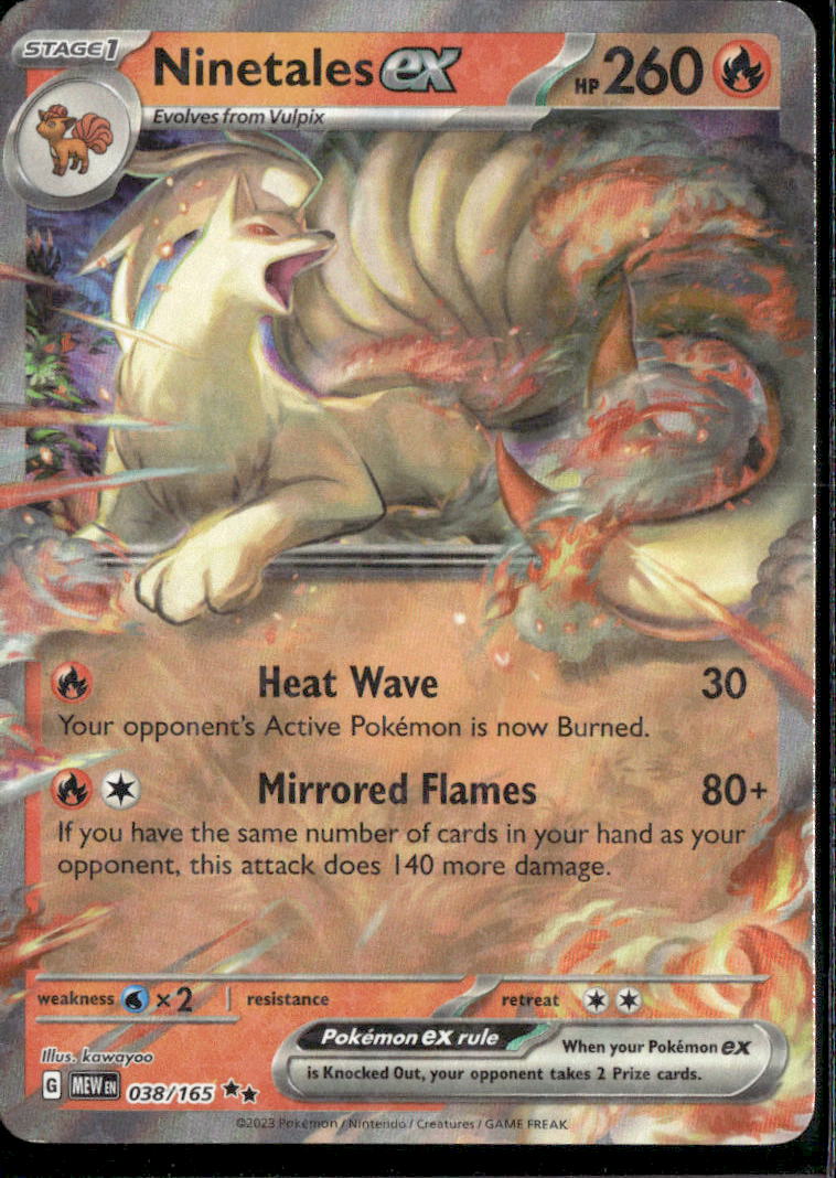Ninetales ex - 038/165
