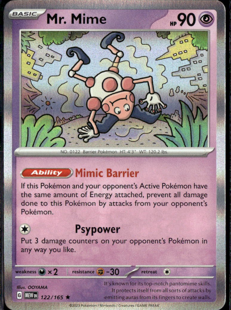 Mr. Mime - 122/165