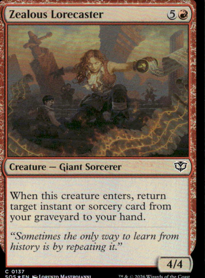 Zealous Lorecaster