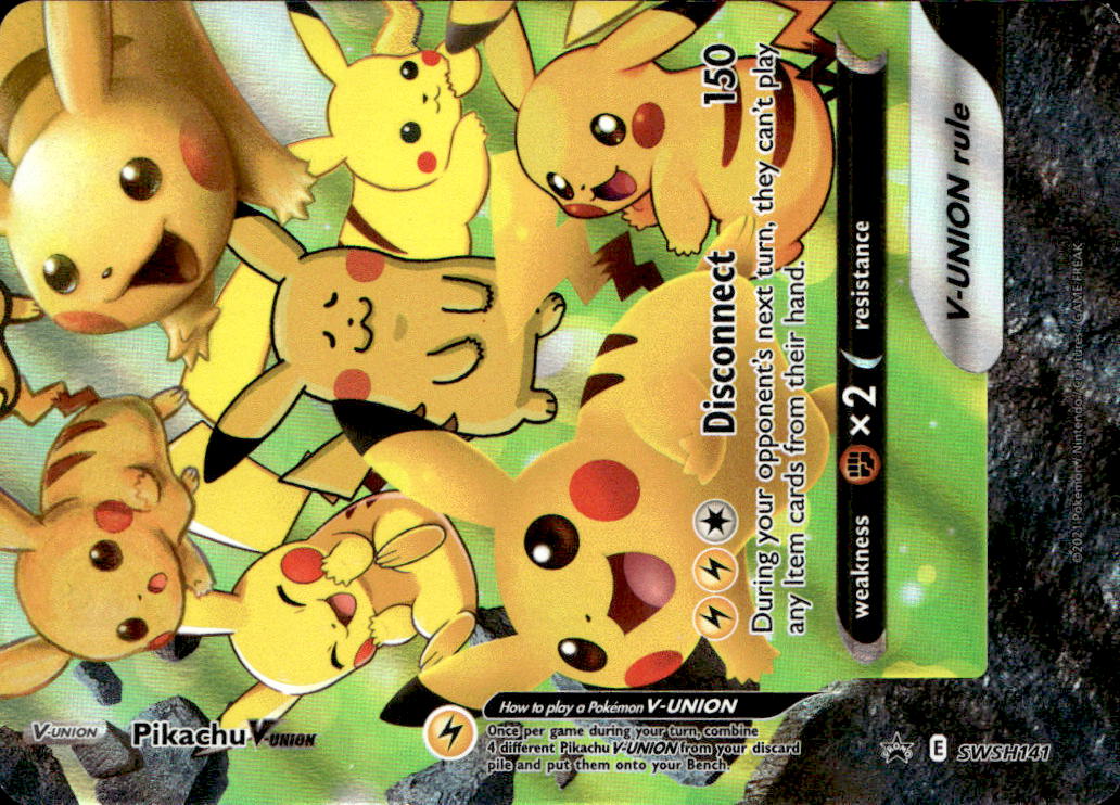 Pikachu V-Union - SWSH141