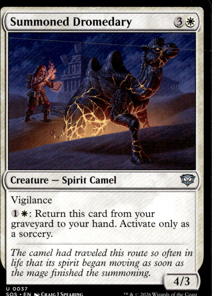 Summoned Dromedary
