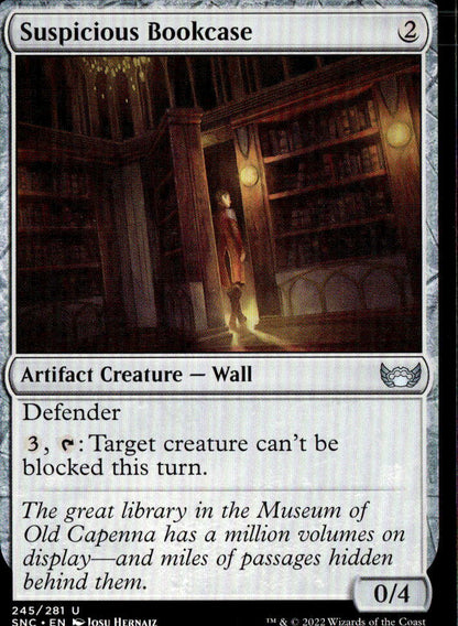 Suspicious Bookcase