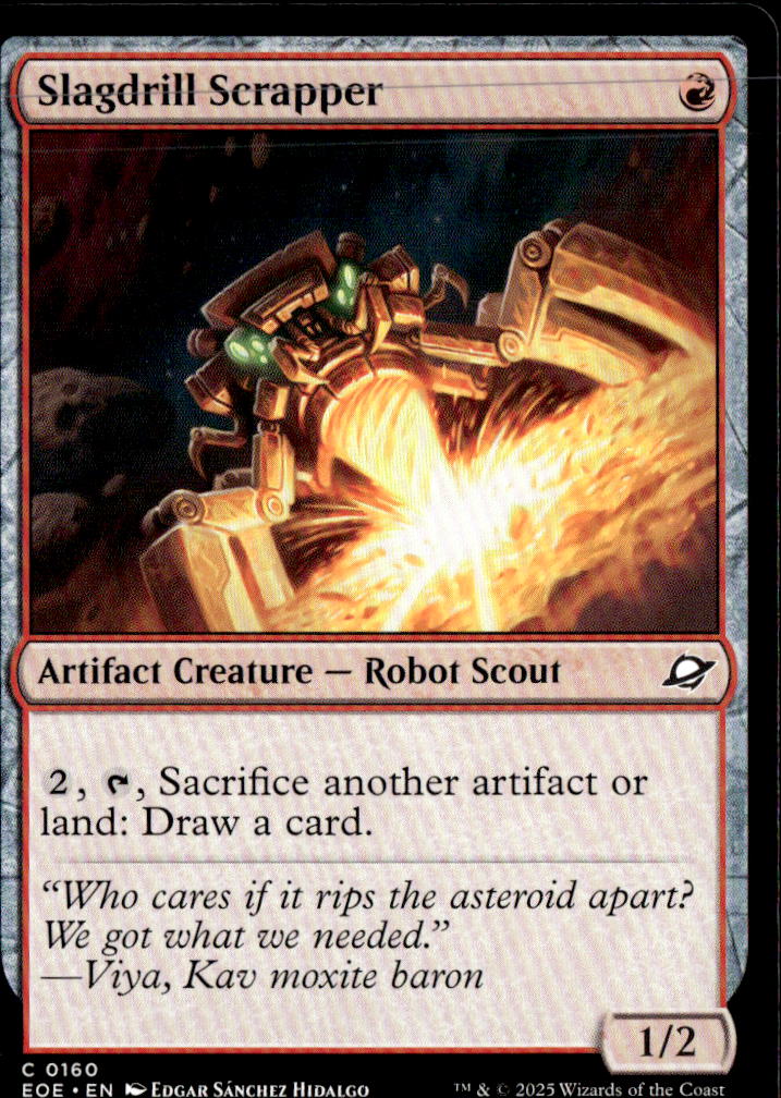 Slagdrill Scrapper