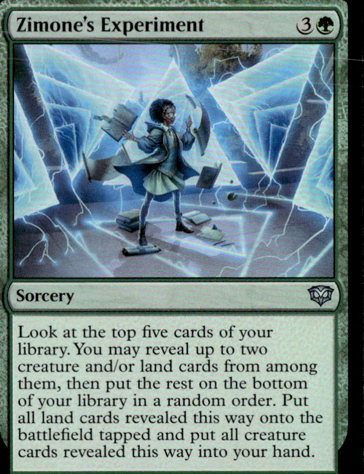 Zimone's Experiment