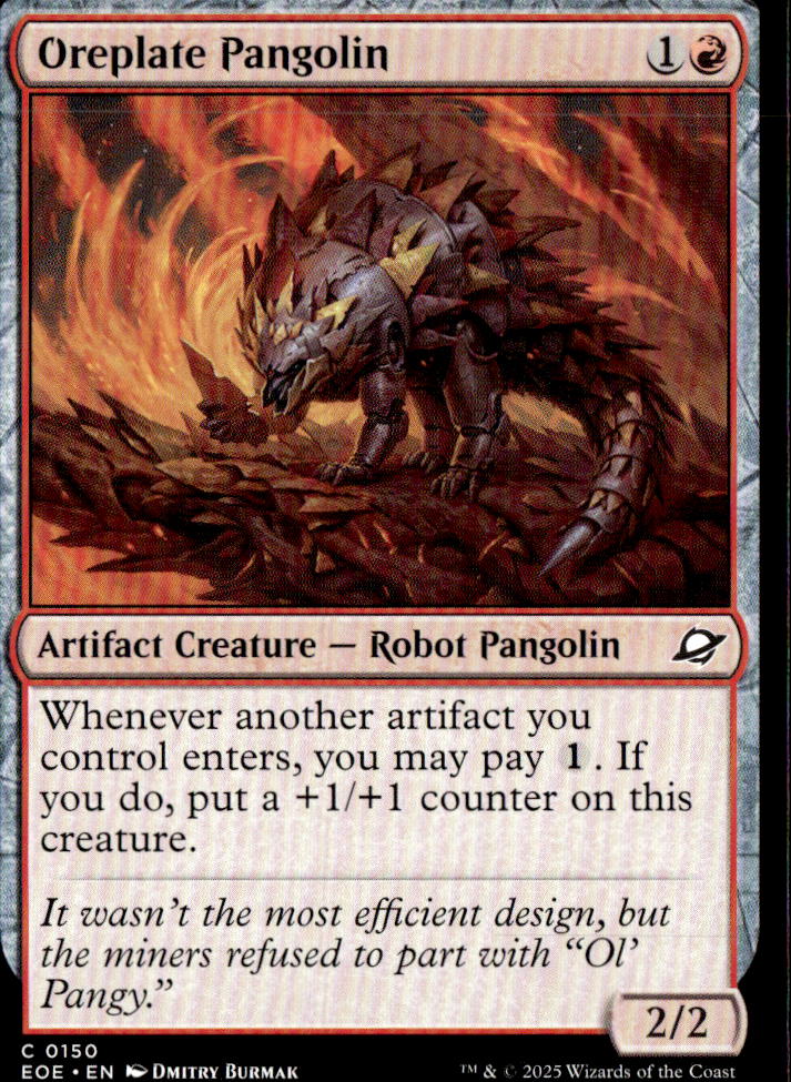 Oreplate Pangolin