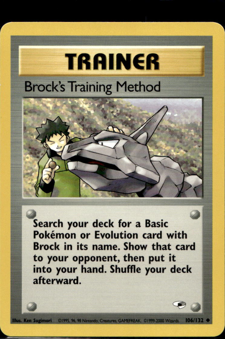 Brock's Training Method