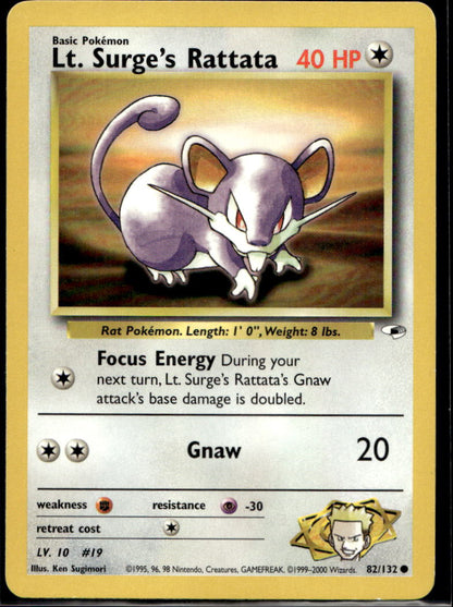 Lt. Surge's Rattata