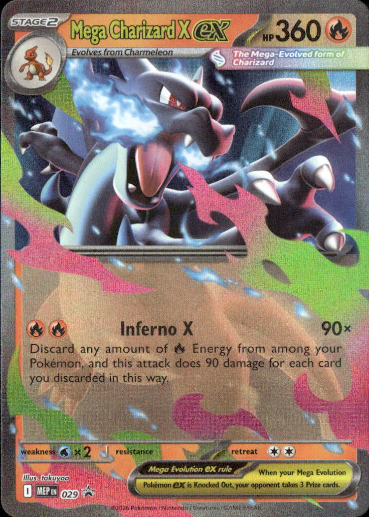 Mega Charizard X ex - 029