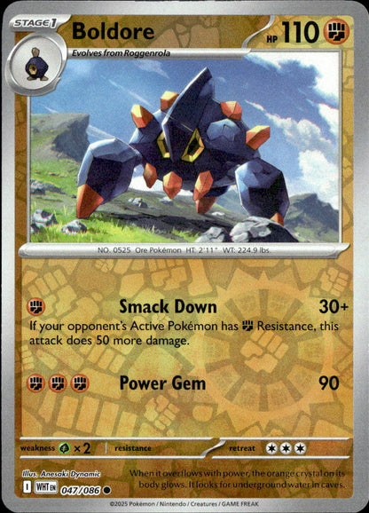 Boldore | Lightly Played / English / Reverse Holofoil