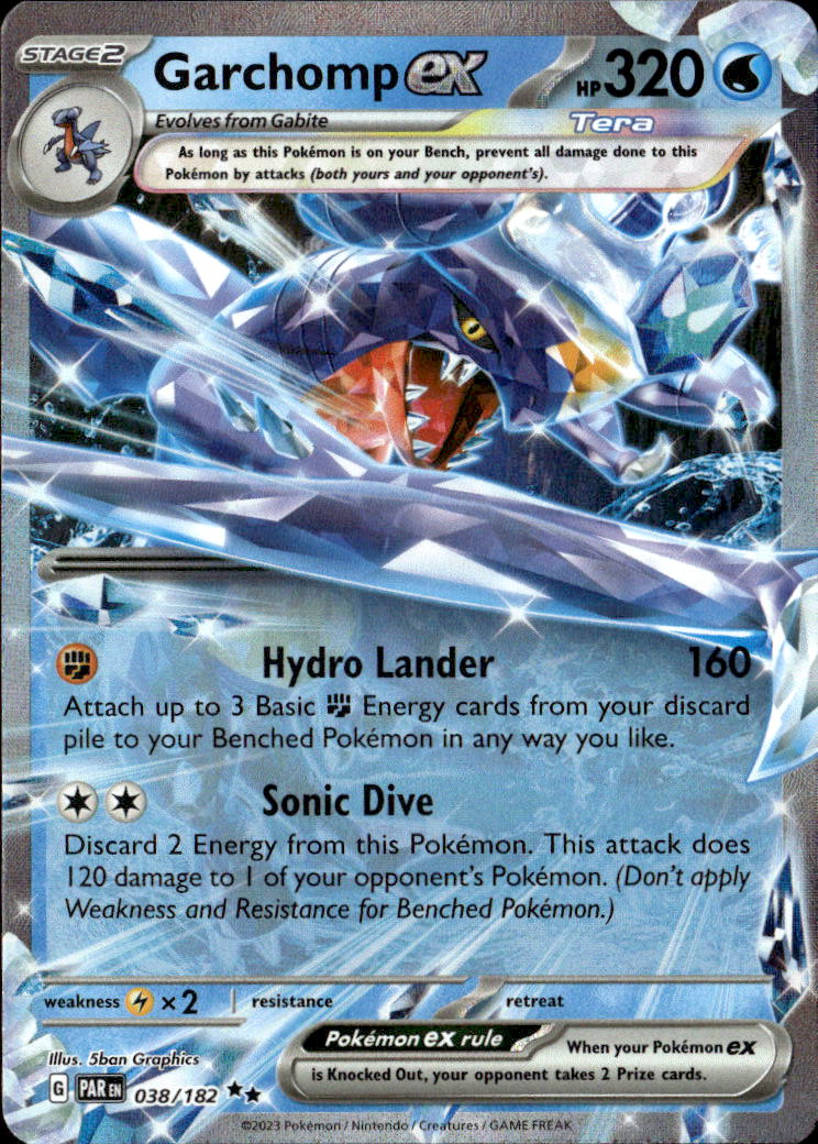 Garchomp ex - 038/182