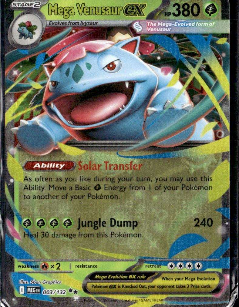 Mega Venusaur ex - 003/132