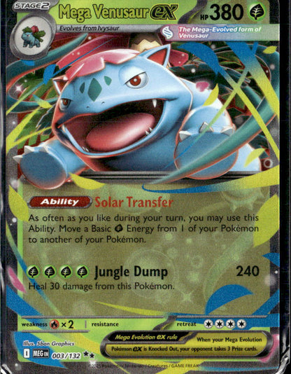 Mega Venusaur ex - 003/132