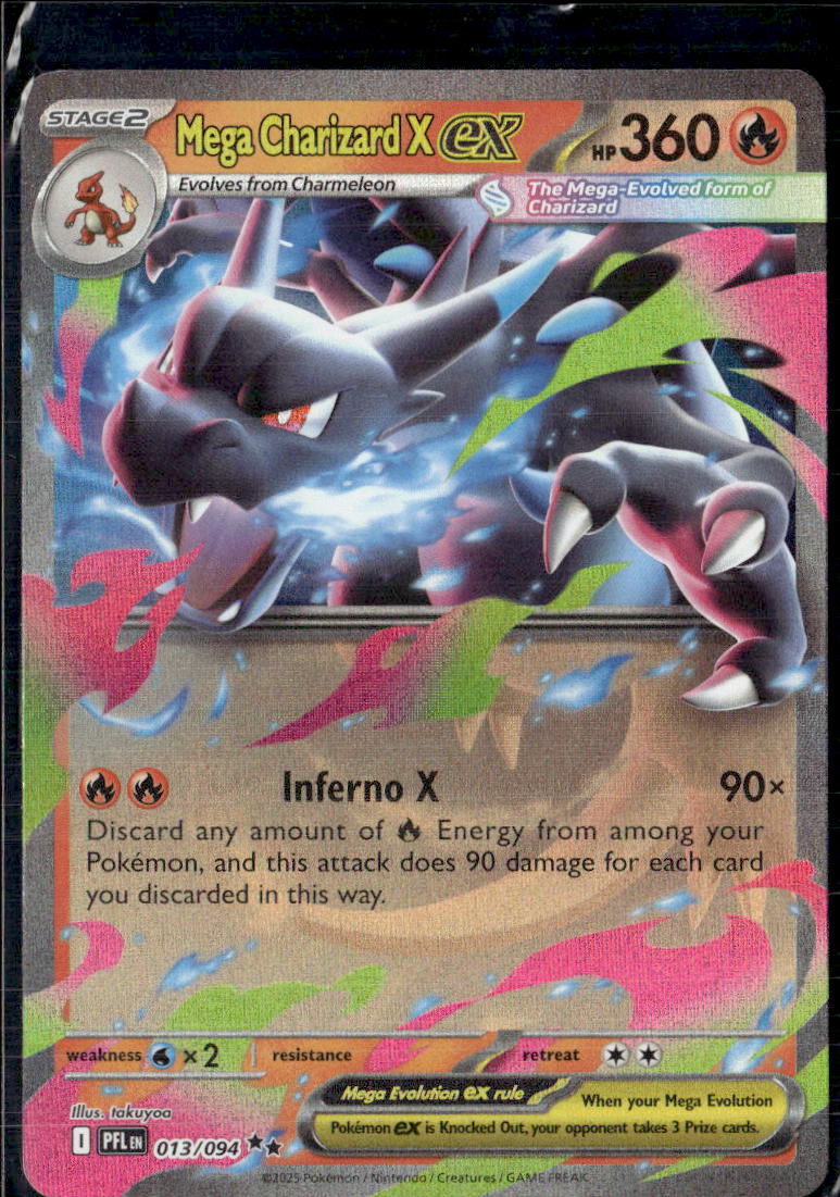Mega Charizard X ex - 013/094