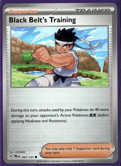 Black Belt's Training - 099/131 (Poke Ball Pattern)