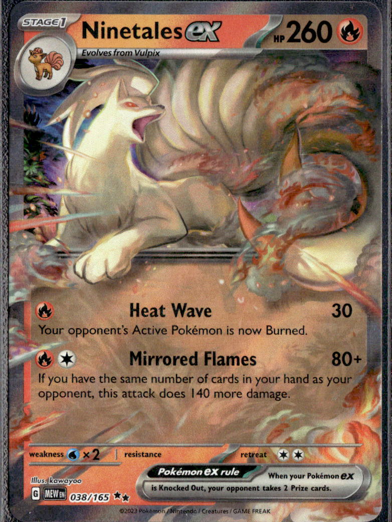 Ninetales ex - 038/165