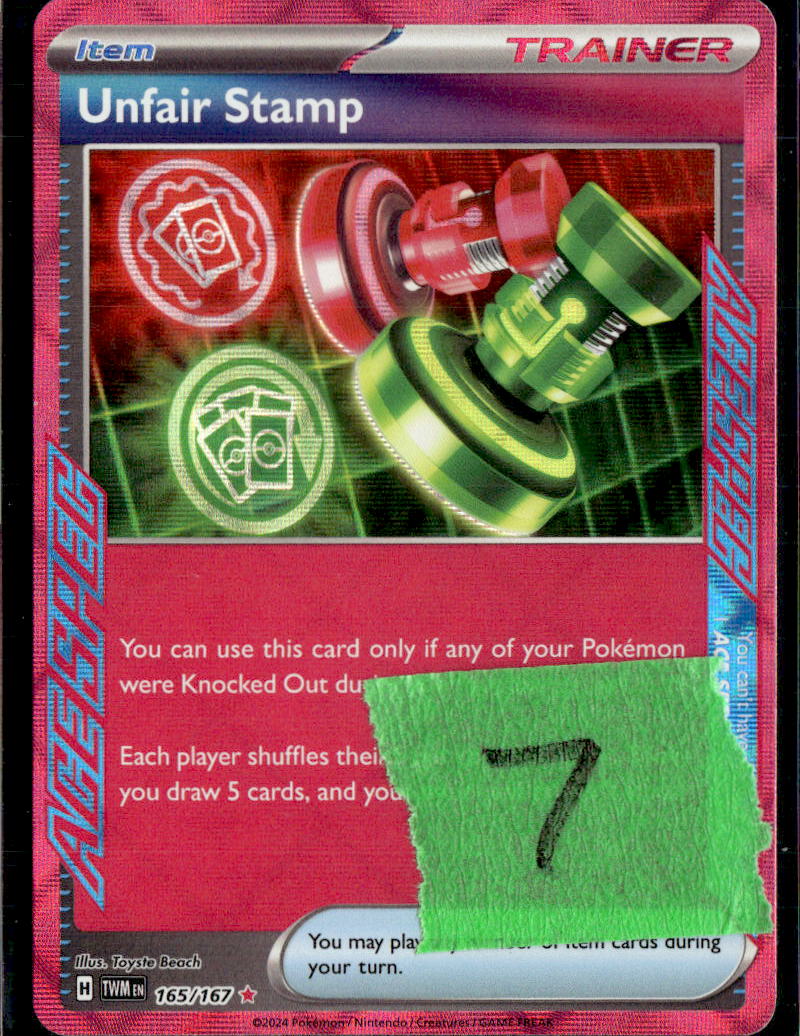 Unfair Stamp