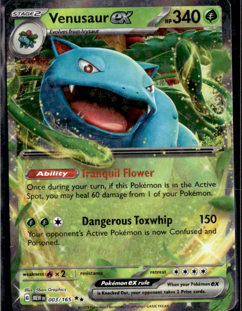 Venusaur ex - 003/165