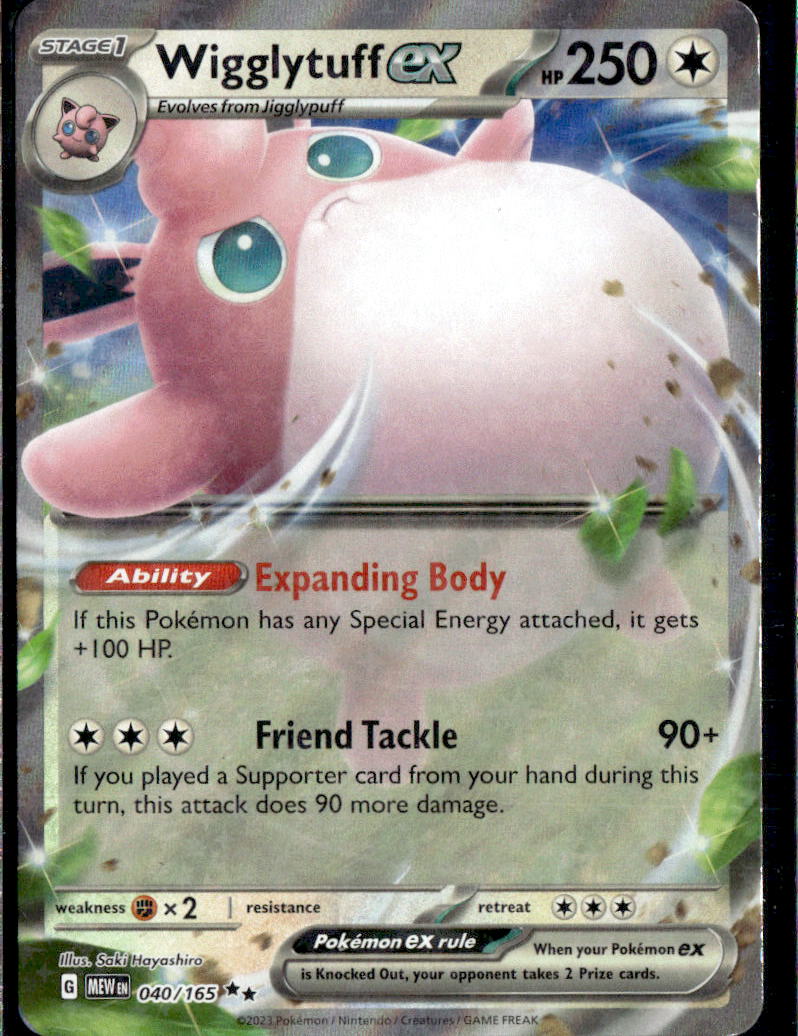Wigglytuff ex - 040/165