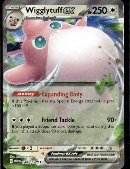 Wigglytuff ex - 040/165