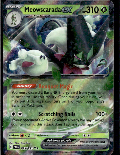 Meowscarada ex - 015/193