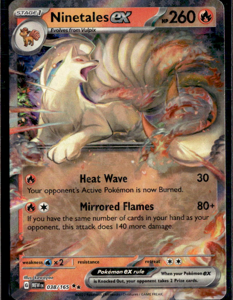 Ninetales ex - 038/165