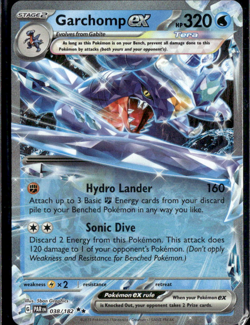 Garchomp ex - 038/182