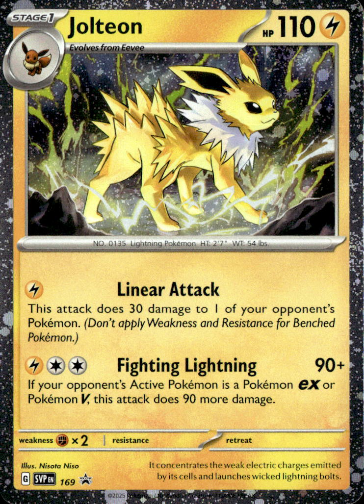 Jolteon - 169 (Cosmos Holo)