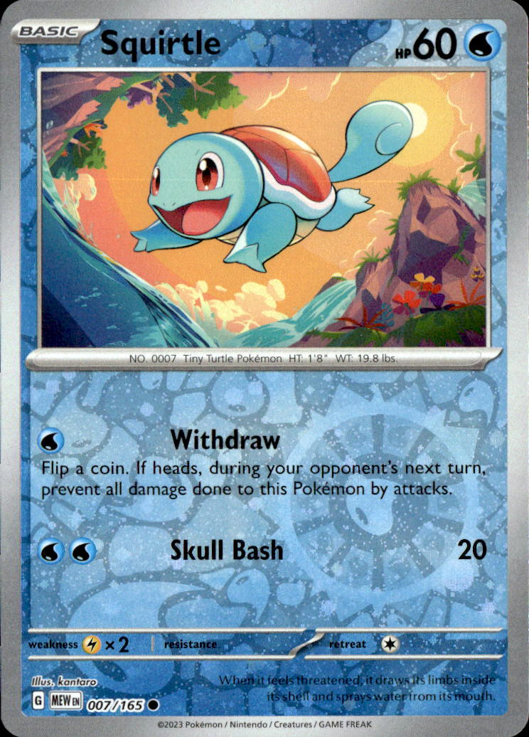 Squirtle - 007/165