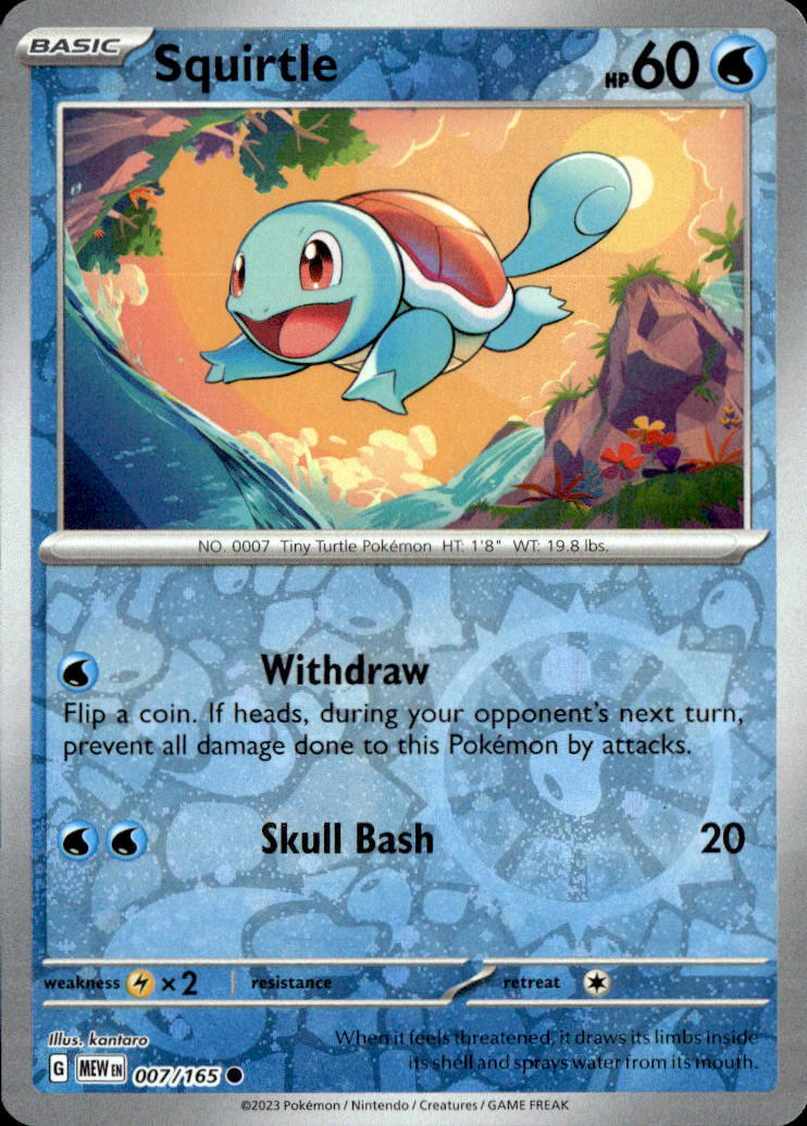 Squirtle - 007/165