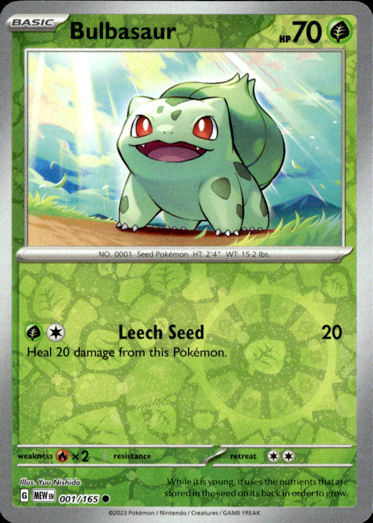 Bulbasaur - 001/165