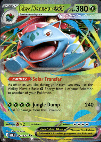 Mega Venusaur ex - 003/132