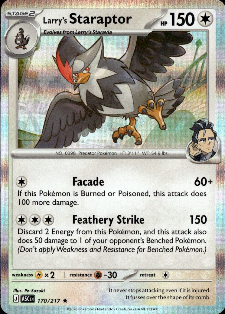 Larry's Staraptor - 170/217