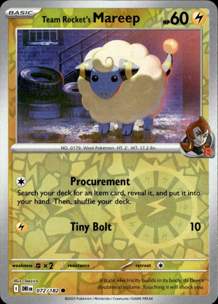 Team Rocket's Mareep