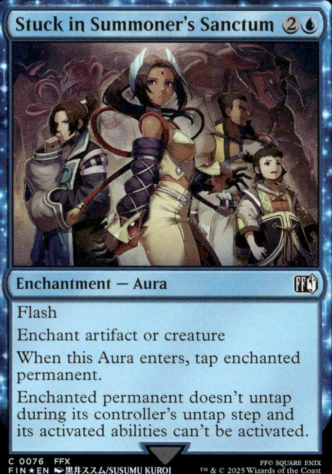 Stuck in Summoner's Sanctum