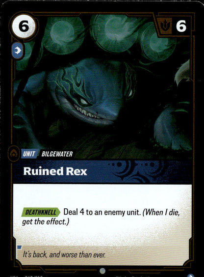 Ruined Rex