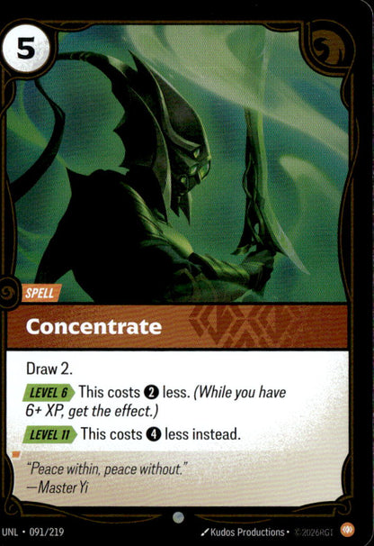 Concentrate | Near Mint / English / Foil