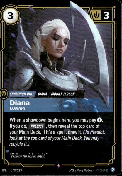 Diana, Lunari | Near Mint / English / Foil