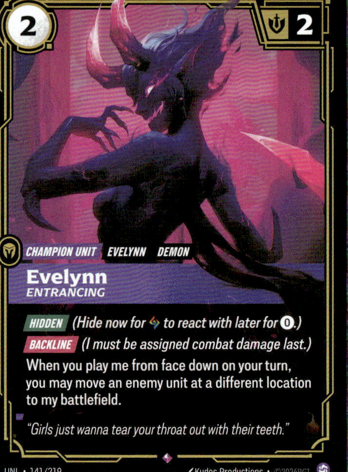 Evelynn - Entrancing | Near Mint / English / Foil