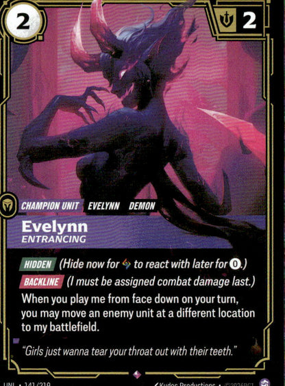Evelynn - Entrancing | Near Mint / English / Foil