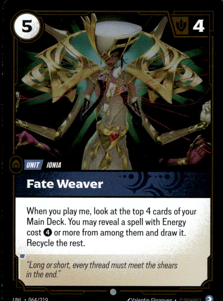 Fate Weaver | Near Mint / English / Foil